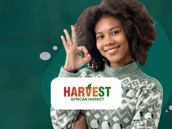 Harvest African Market website