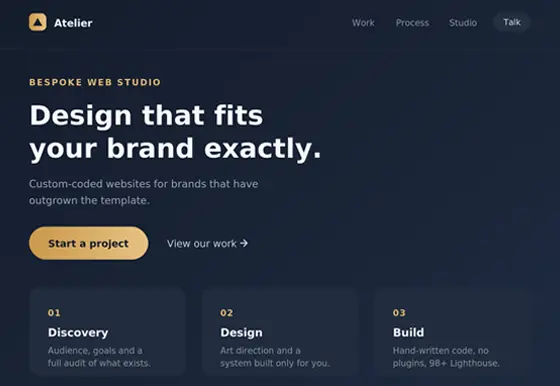Web Choice developers working on a bespoke web application build