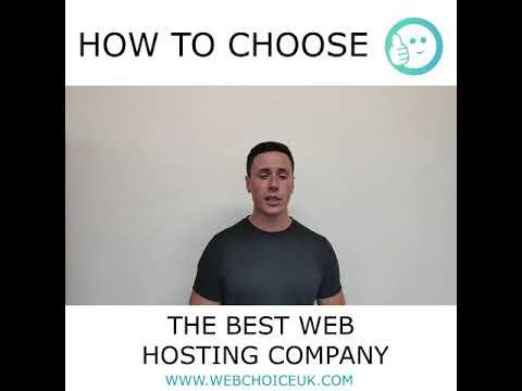 Embedded thumbnail for How to choose the best hosting company? #ChoiceTips10